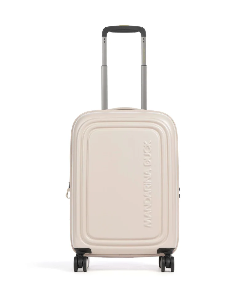 Mandarina Duck Logoduck+ Valise 4 roues white mocha