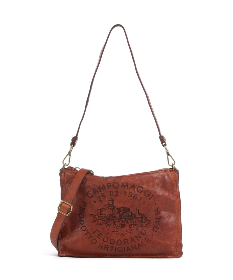 Campomaggi Sac porté épaule cognac