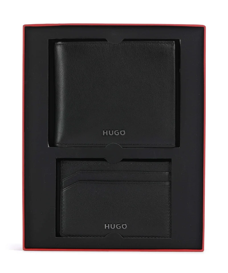 Hugo Gift Box Étui à cartes crédit black