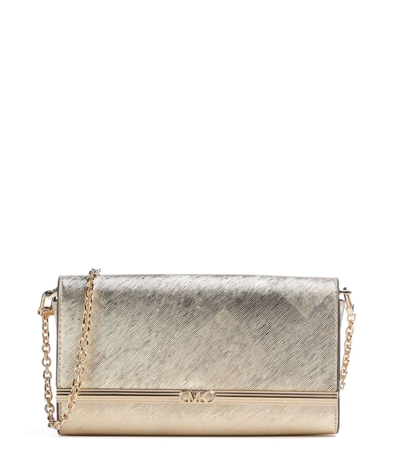 Michael Kors Mona Large Sac bandoulière pale gold