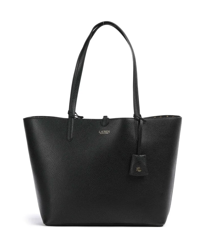 Lauren Ralph Lauren Medium Cabas stratford links print/black