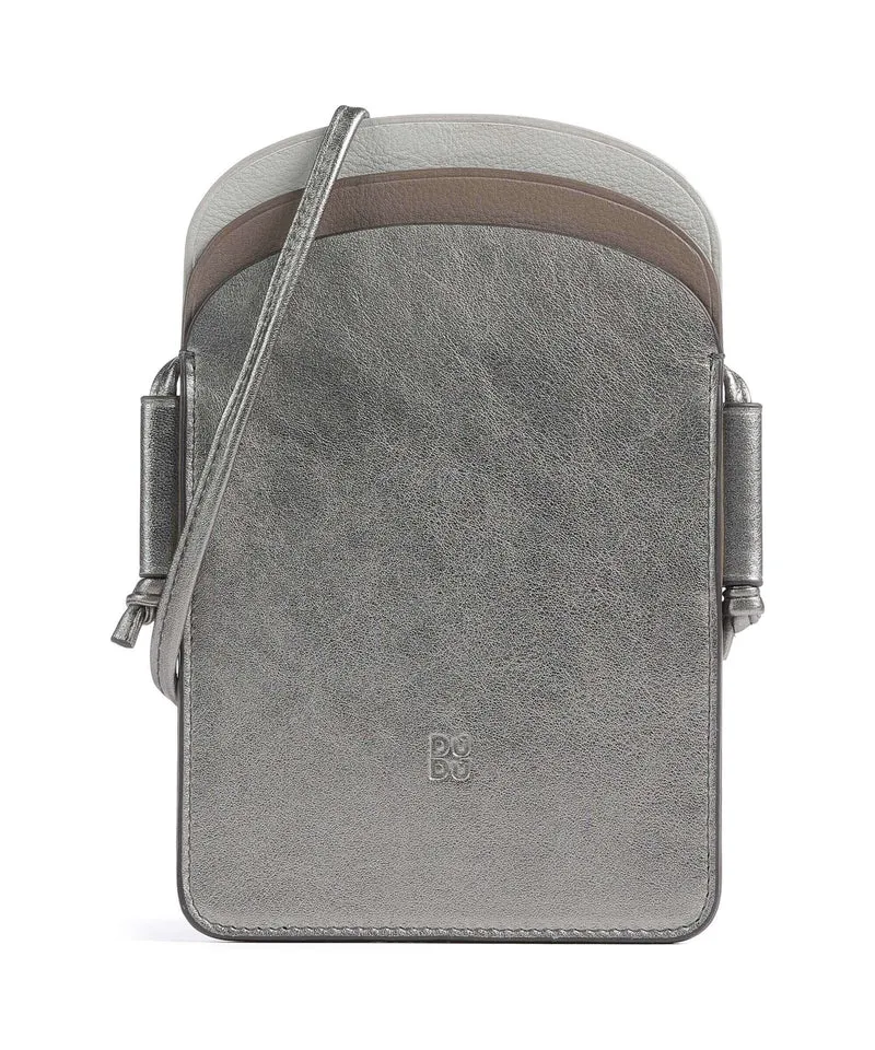 DuDu Bags Minorca Pochette telephone dark silver