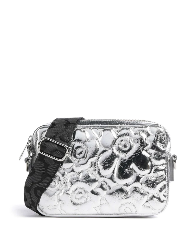 Marimekko Gratha Soft Unikko Sac bandoulière silver