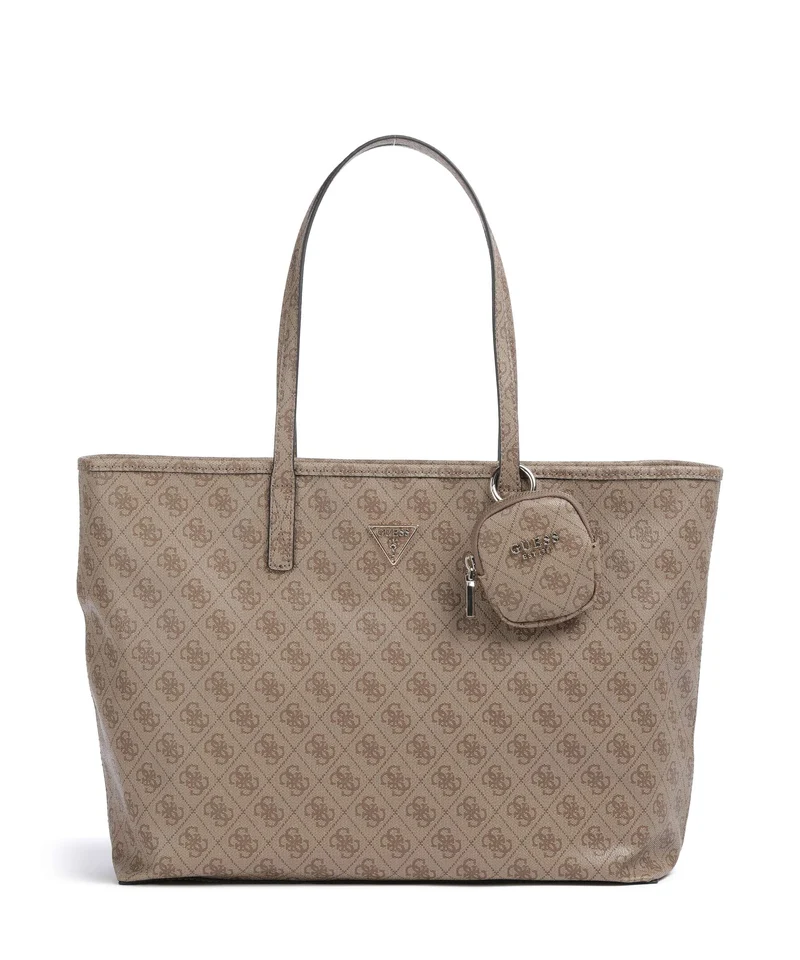 Guess Power Play Cabas latte logo