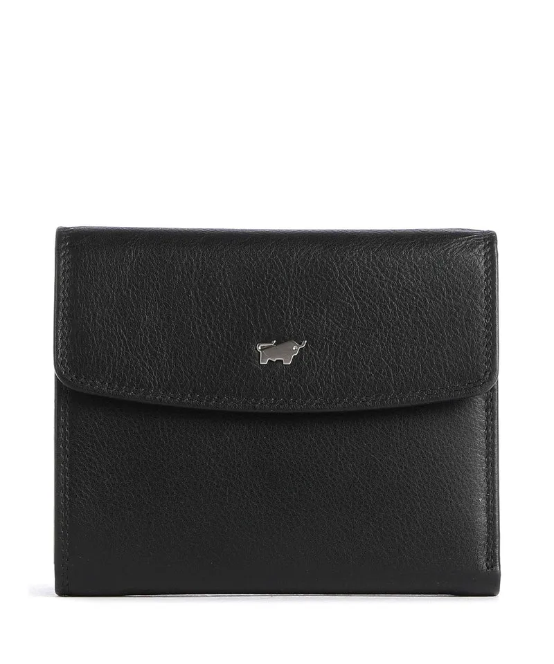 Braun Büffel Golf Secure Portefeuille schwarz