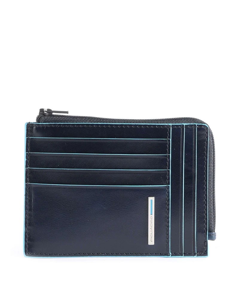 Piquadro Blue Square Étui à cartes crédit dark blue