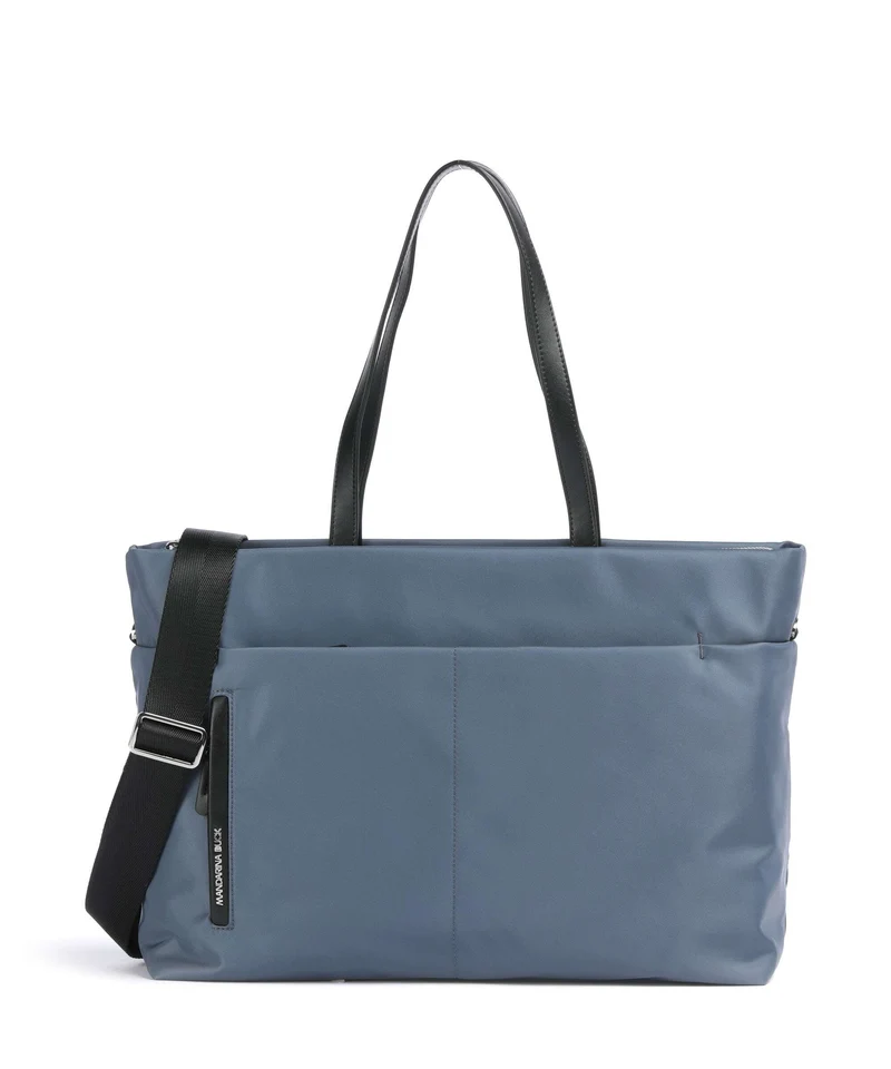 Mandarina Duck Hunter Cabas blue wing