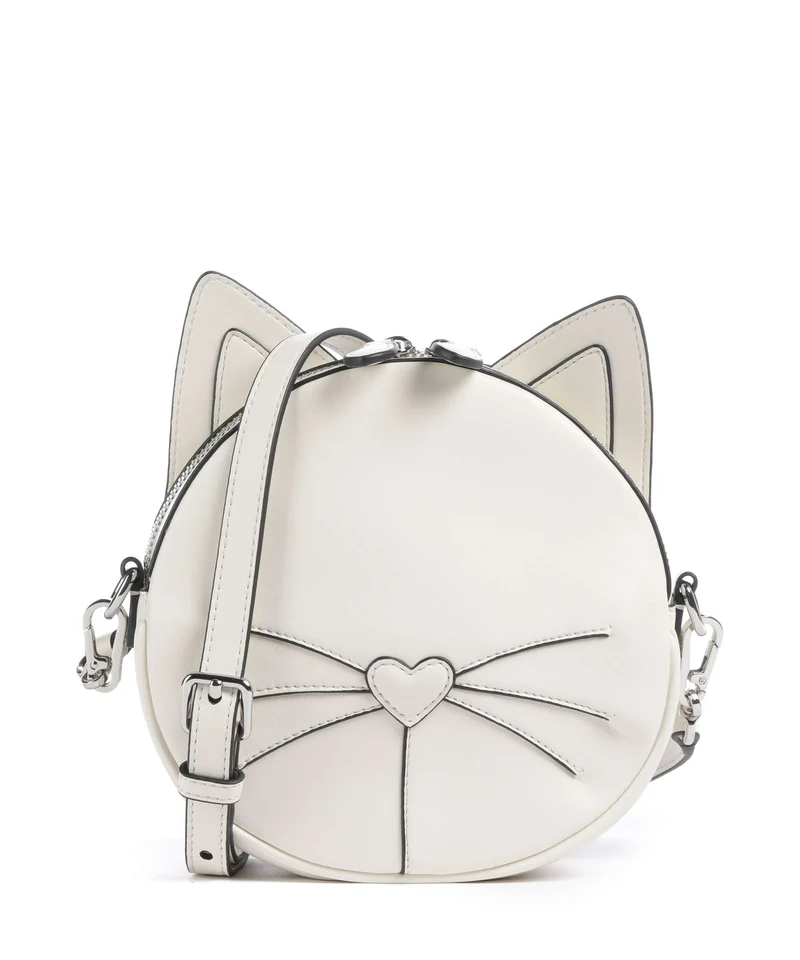 Karl Lagerfeld Ikon Chat Sac bandoulière off white