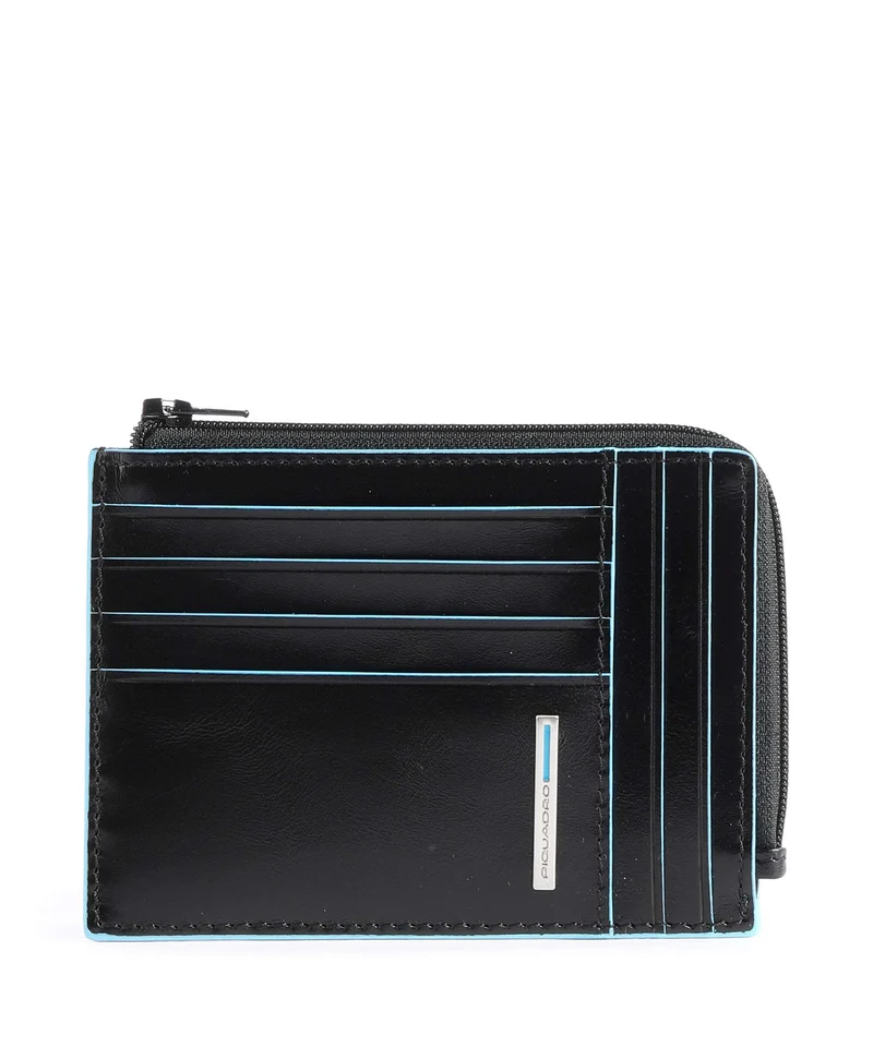 Piquadro Blue Square Étui à cartes crédit black