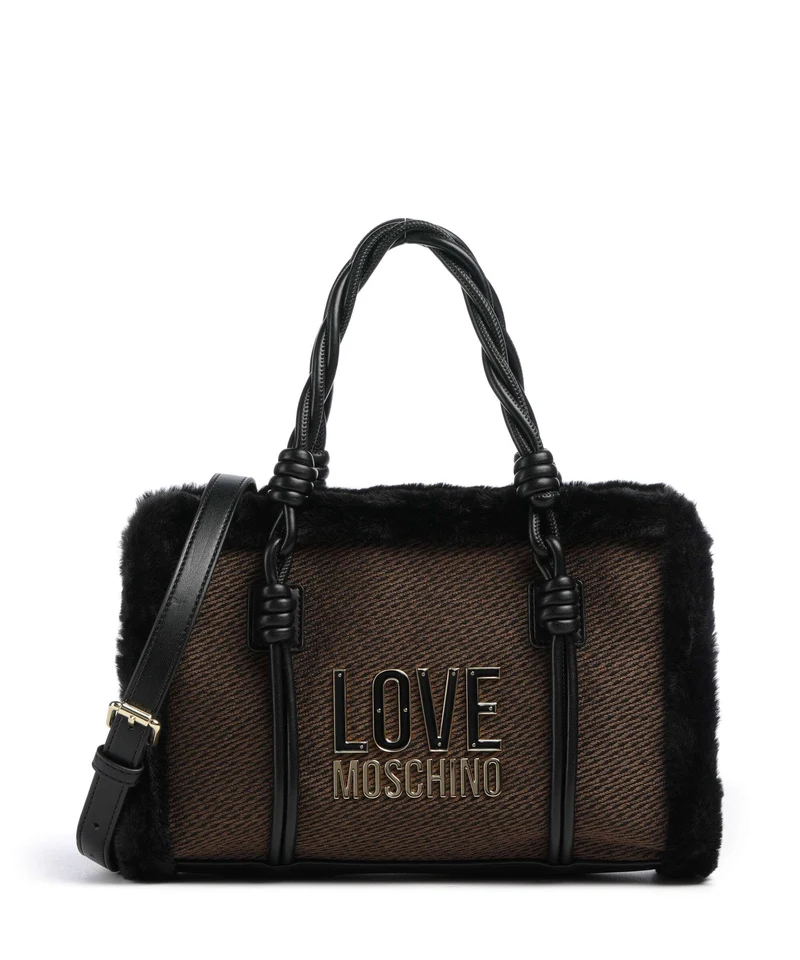 Love Moschino Wintery Sac à main chocolate/black