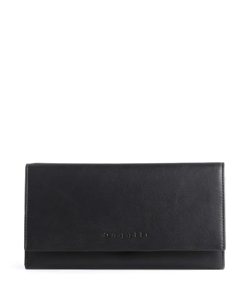 Bugatti Vertice Portefeuille schwarz