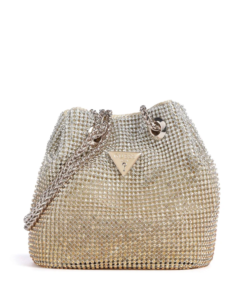 Guess Zalina Sac porté épaule gold