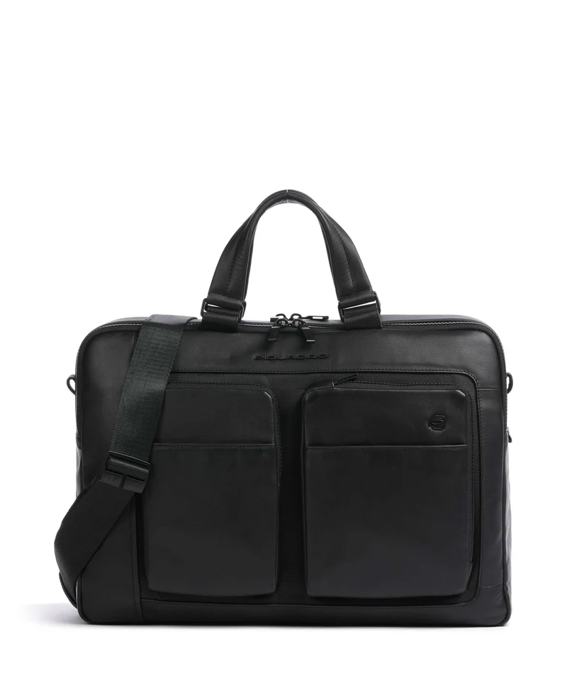 Piquadro Liko Sac d'ordinateur nero
