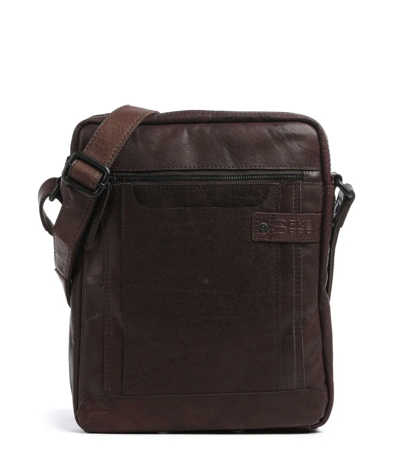 Spikes & Sparrow Bronco Jayed Sac bandoulière dark brown