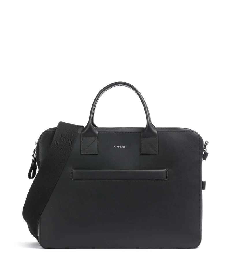 Sandqvist Leather Classics Seth Porte-document black