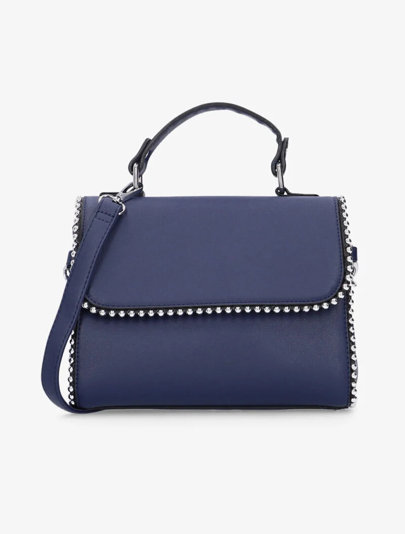Sac à main Corinne bandoulière amovible - marine