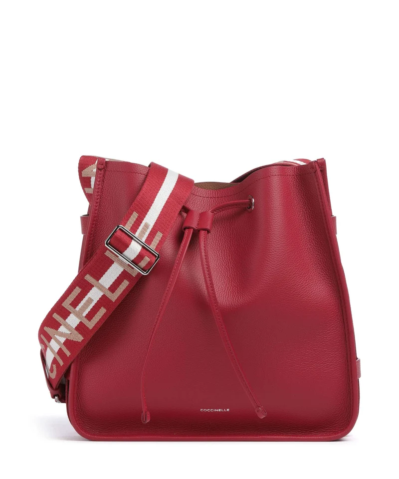 Coccinelle Raquel Sac seau sangria/skin