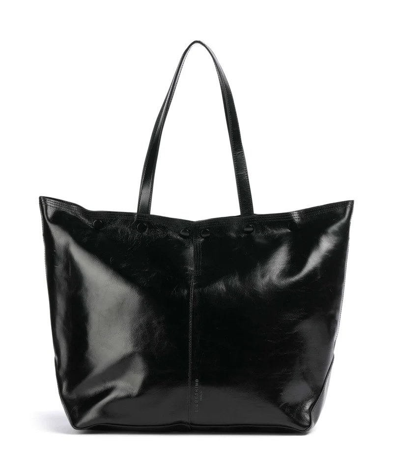 Liebeskind Rive Paper Touch Crinkle L Cabas black
