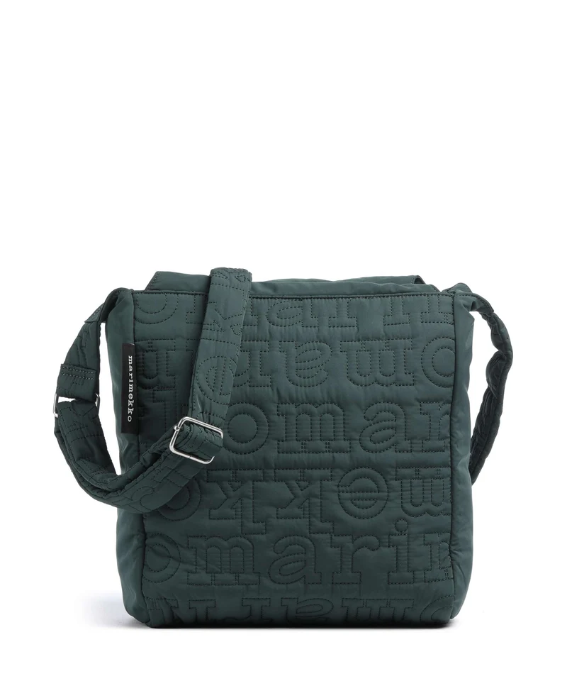 Marimekko Joy Logo M Sac bandoulière dark green