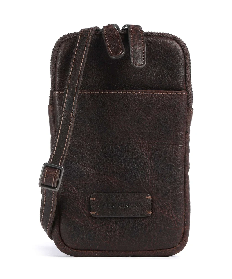 Jack Kinsky Porto 10 Pochette telephone mokka