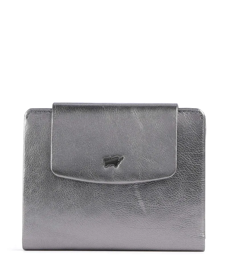 Braun Büffel Ruby Portefeuille silver