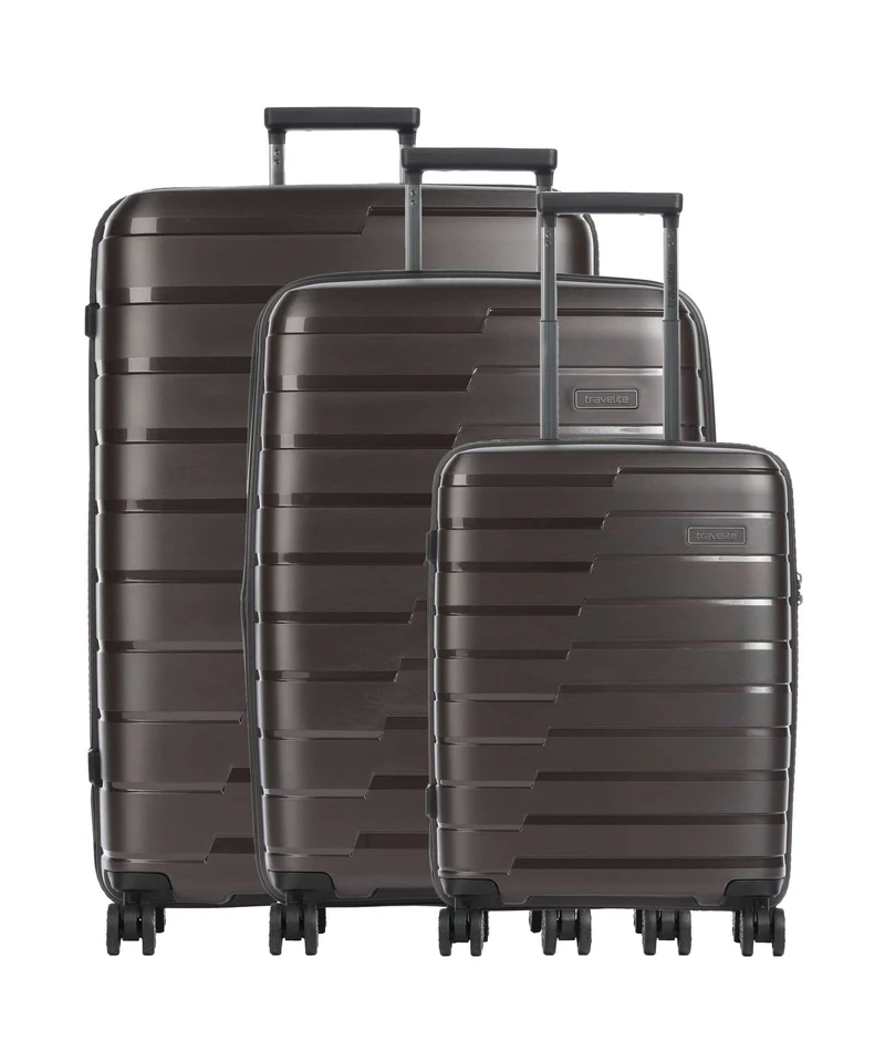 Travelite Air Base Set de valise (4 roues) coffee