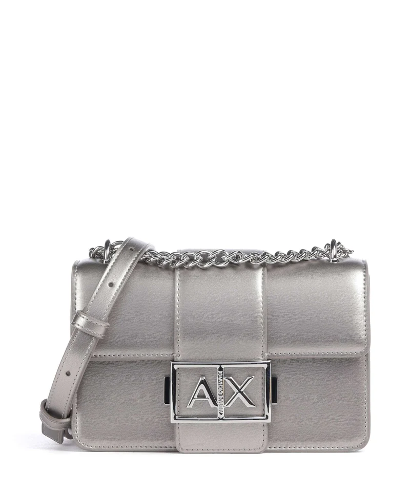 Armani Exchange Wonder S Sac porté épaule gunmetal
