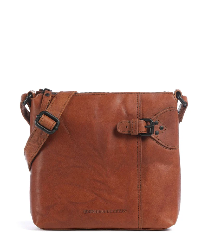 Spikes & Sparrow Bronco Serina Sac bandoulière brandy