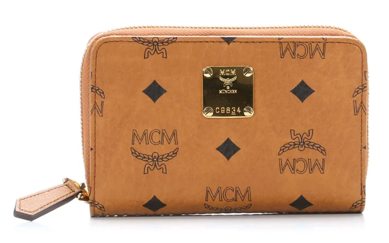 MCM Portefeuille cognac