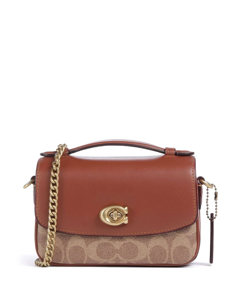 Coach Cassie 17 Sac bandoulière tan caramel
