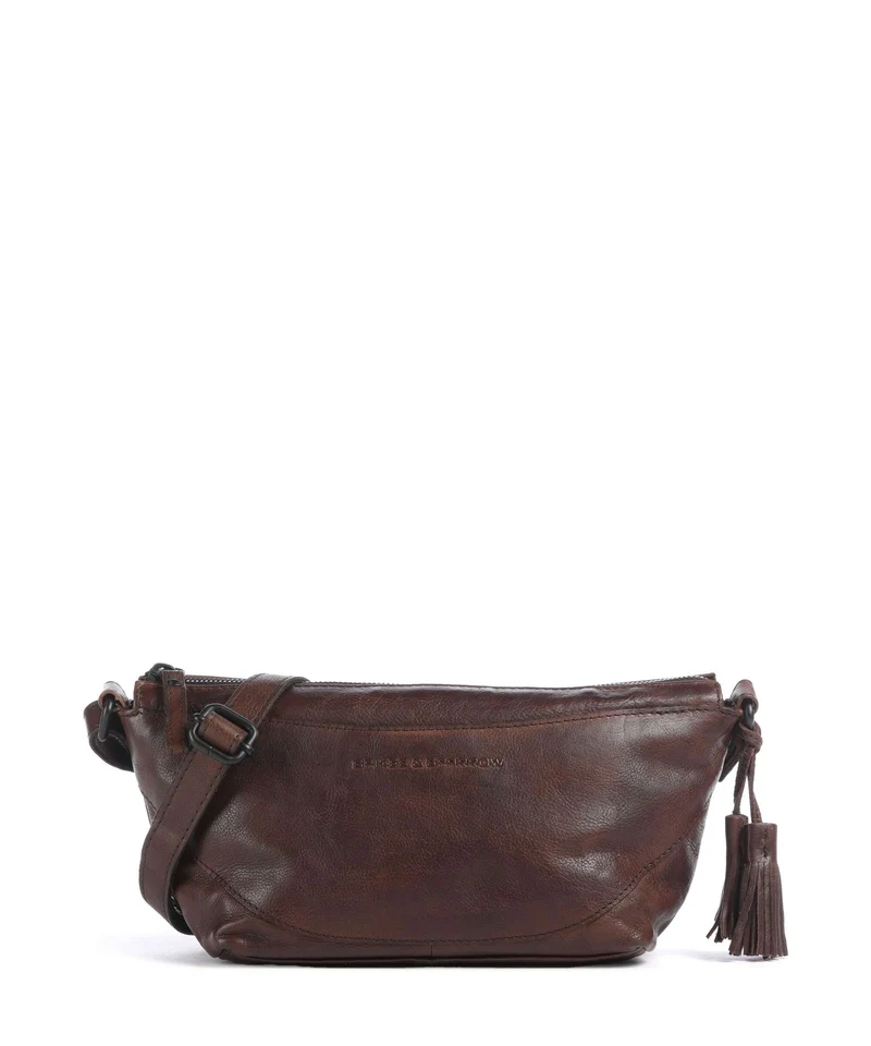 Spikes & Sparrow Apache Piperel Sac bandoulière dark brown