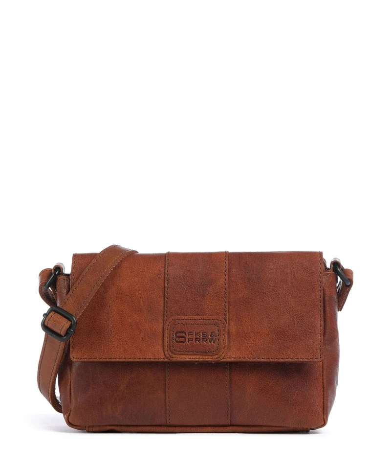 Spikes & Sparrow Bronco Ceslie Sac bandoulière brandy
