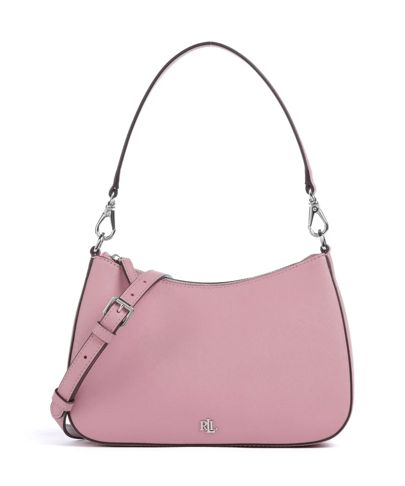 Lauren Ralph Lauren Danni 26 Sac porté épaule rose mauve