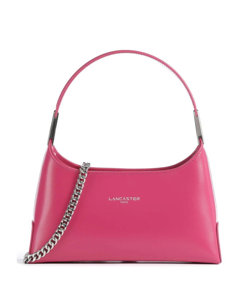 Lancaster Suave Ace Sac porté épaule fuxia