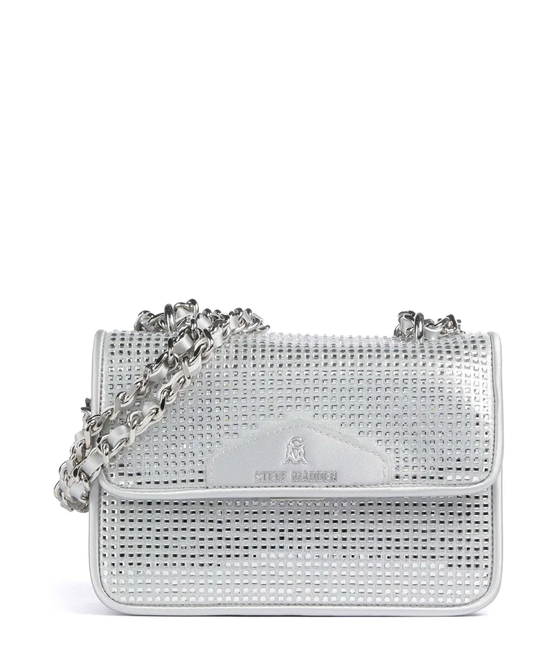 Steve Madden BZENO Sac porté épaule silver