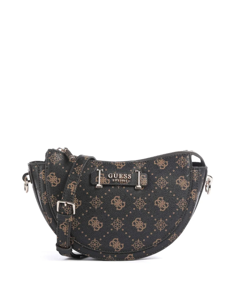 Guess Silia Sac bandoulière espresso logo