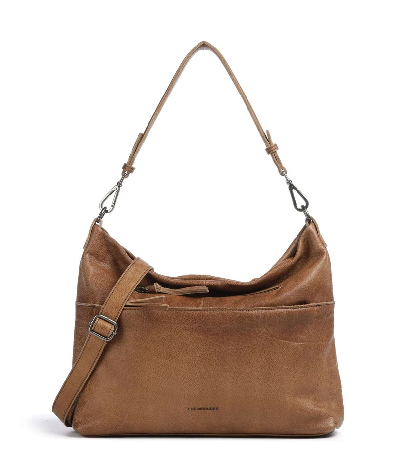 FredsBruder My Old Friend Sac fourre-tout caramel