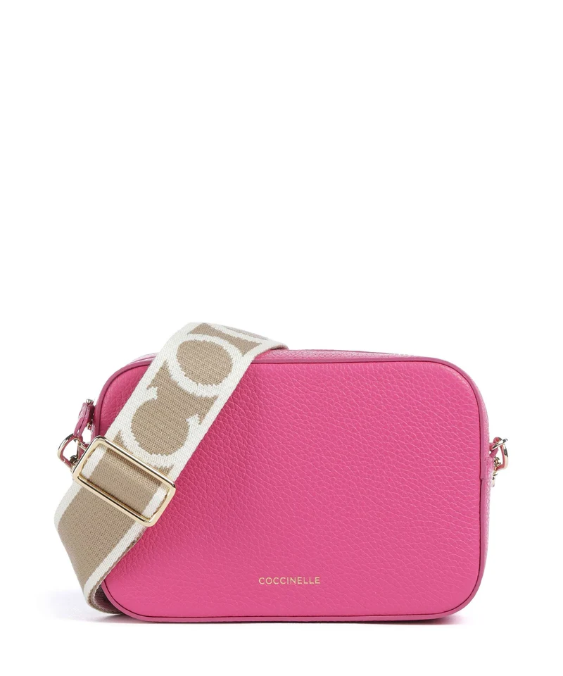Coccinelle Tebe Sac bandoulière new fucsia