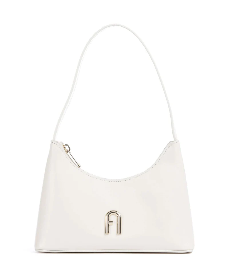 Furla Diamante Mini Sac porté épaule panna