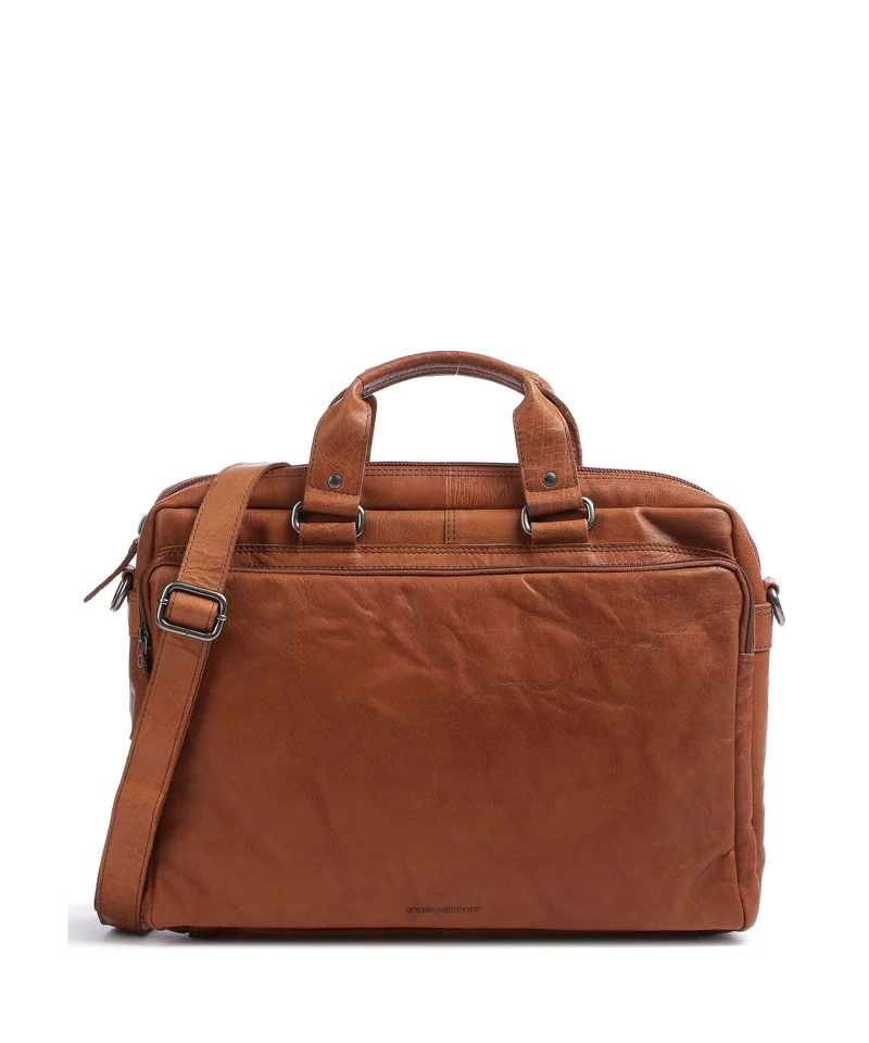 Spikes & Sparrow Bronco Porte-document brandy