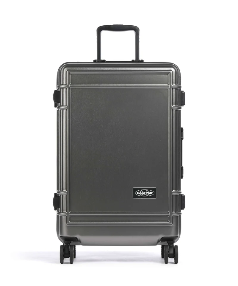 Eastpak Resist'R Case Valise 4 roues brushed metal