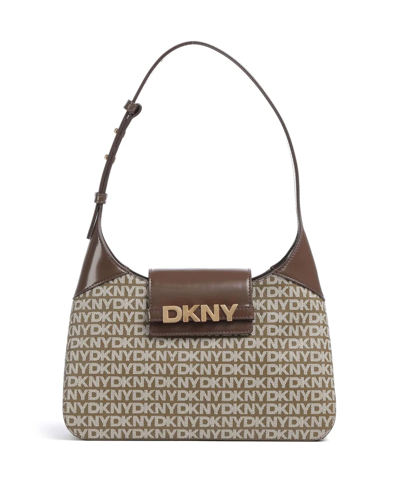DKNY Avril Sac porté épaule chino/chocolate