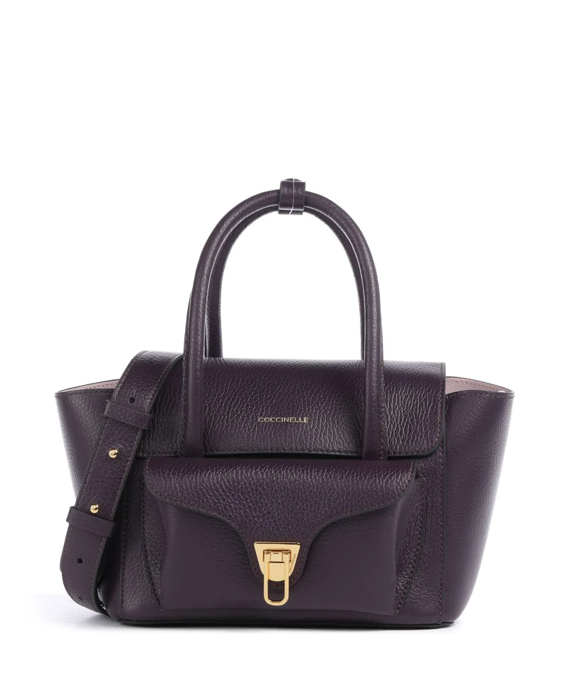 Coccinelle Beat Double Sac à main prune