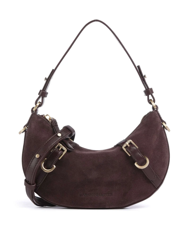 Les Visionnaires Enya Cozy Mini Sac porté épaule vinyard red
