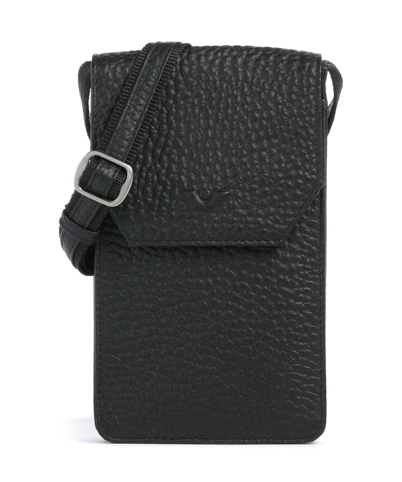 Voi Hirsch Magda Pochette telephone schwarz