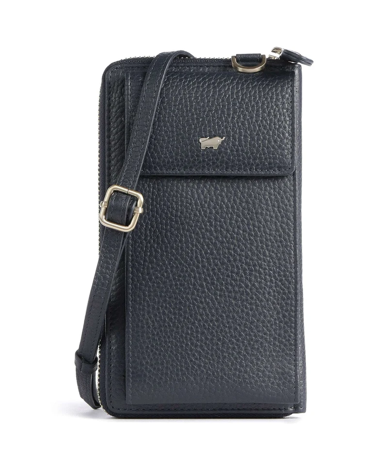 Braun Büffel Asti Pochette telephone schwarz