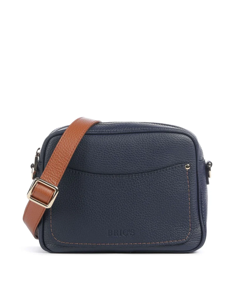 Brics Gondola Magnolia Sac bandoulière night blue/caramel