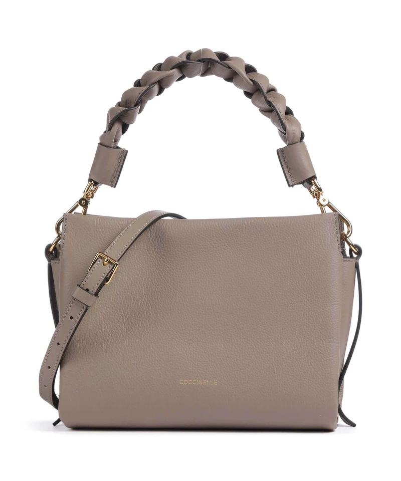 Coccinelle Boheme Grana Double Sac à main warm taupe/rosette