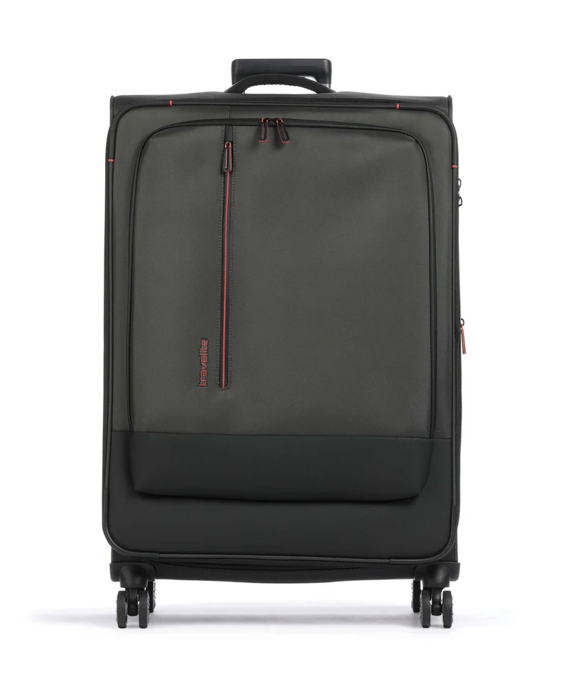 Travelite Crosslite Valise 4 roues oliv