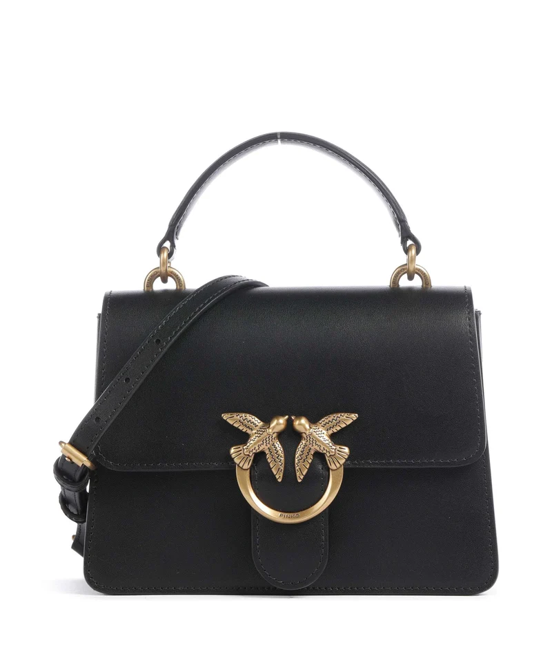 Pinko Love One Mini Sac à main nero/antique gold